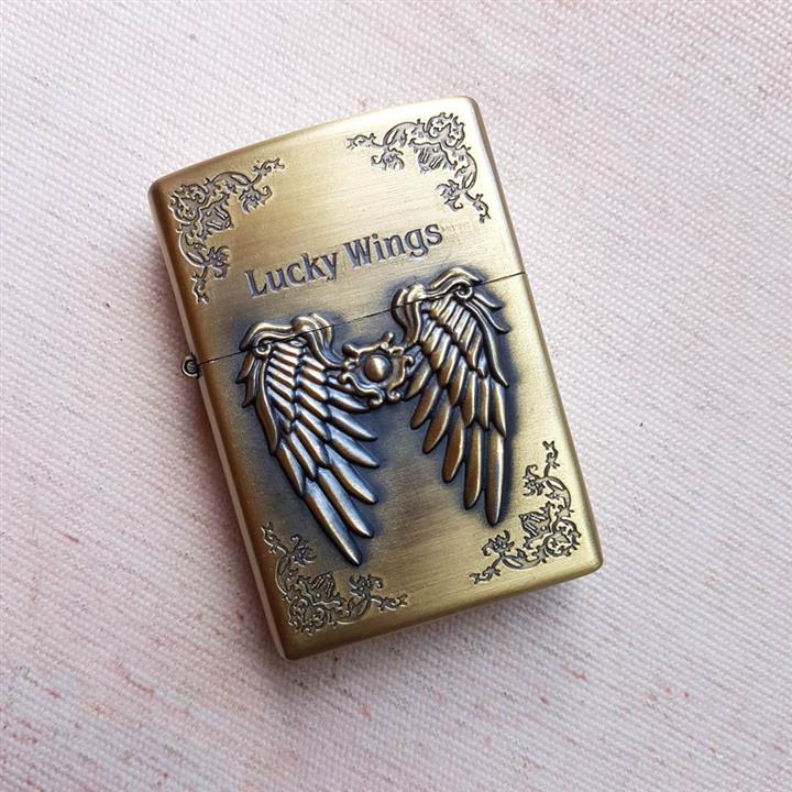 فندک بنزینی kantai طرح Lucky Wings کد ۳۵